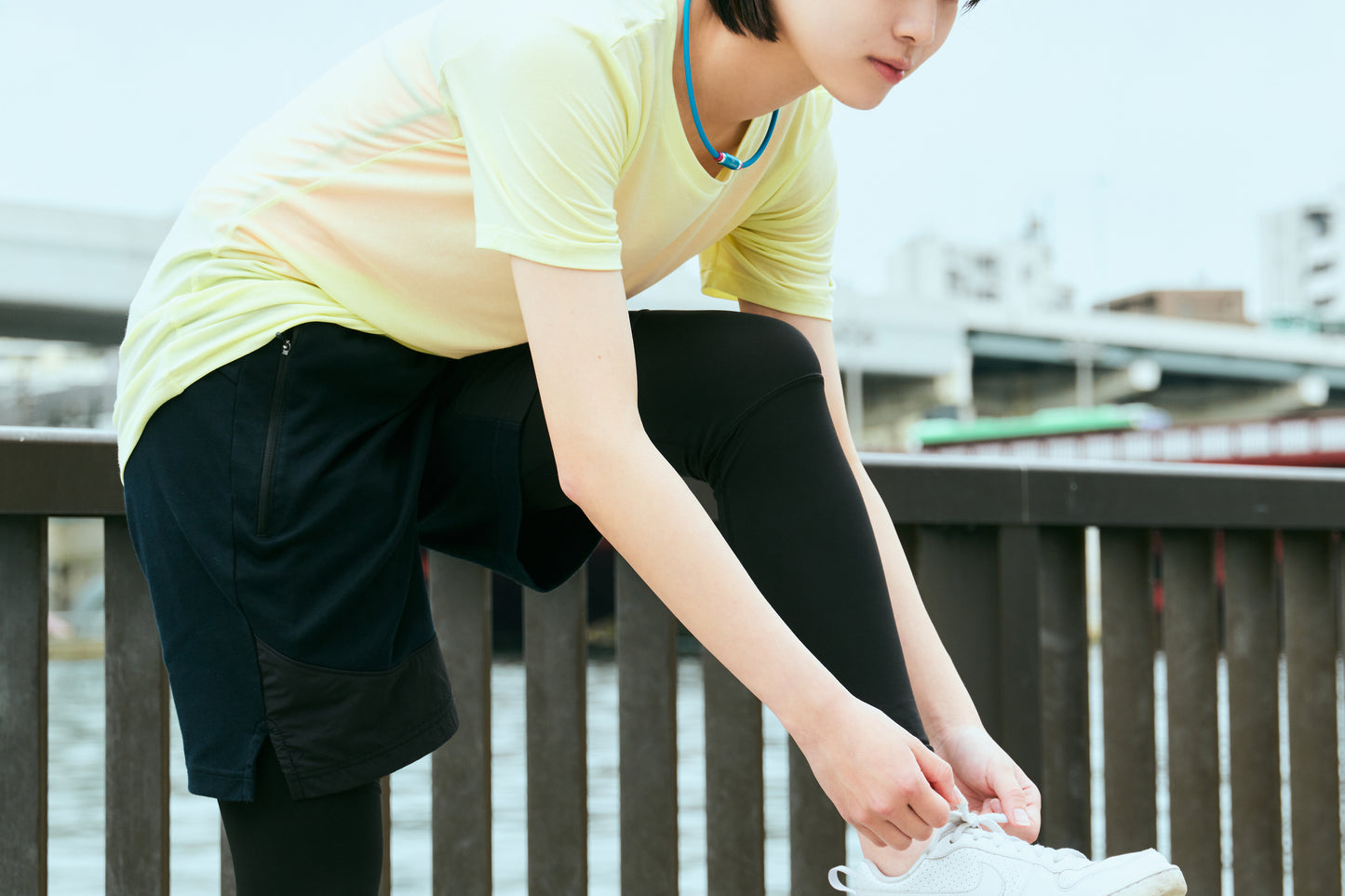 CO&RUNNER 磁気ネックレス(BLUE)